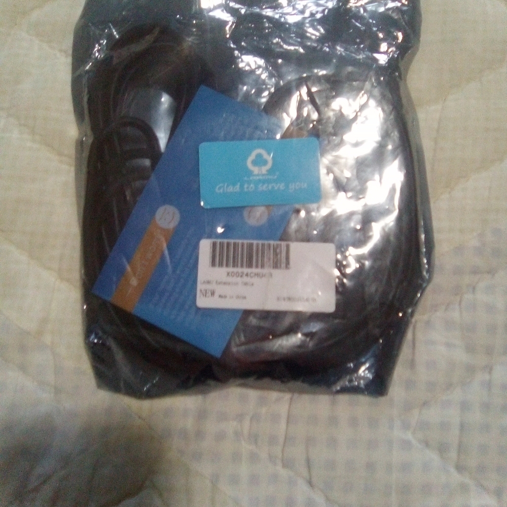 New Black LANMU Extension Cable
